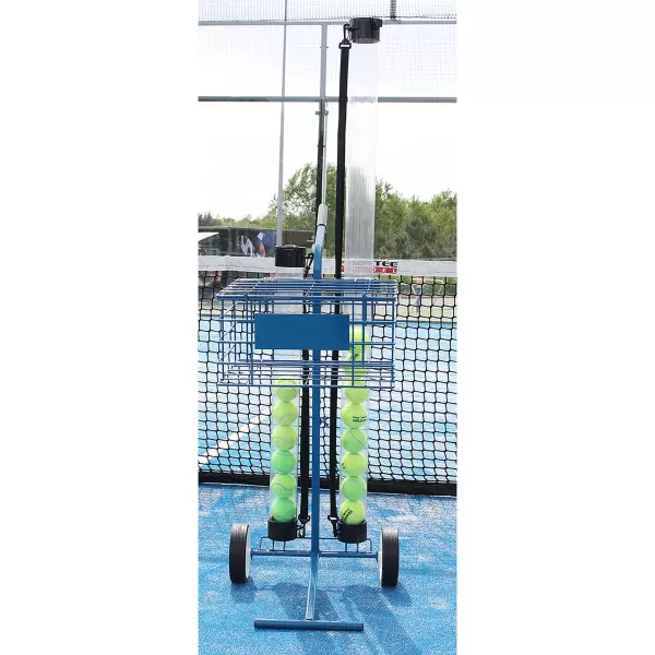 CARRO PORTAPELOTAS TENIS / PADEL 80 PELOTAS  - AZUL, 80PLTS