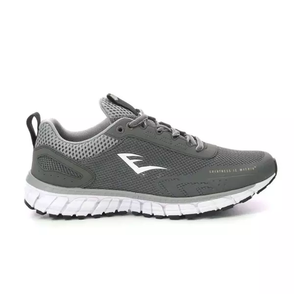 Zapatillas de Entrenamiento Everlast Burpee Hombre - HIIT y Gimnasio - Gris Oscuro/Gris Claro