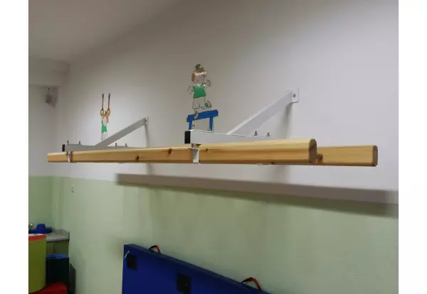 Soporte fijo a pared para Escalera Horizontal. Juego 2 uds.