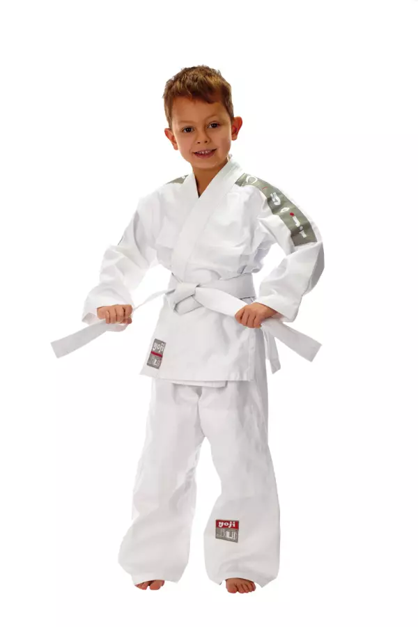 JUDOGI LISO "YOJI" BLANCO 250GR