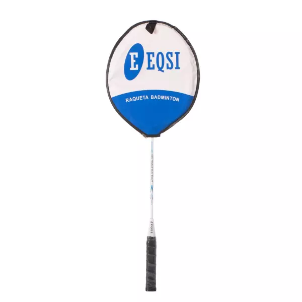 RAQUETA BADMINTON CON FUNDA EQSI
