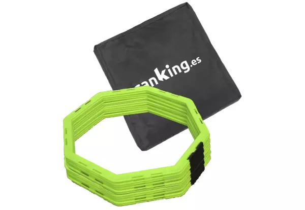 Set agilidad Hexagonal Ø 50 cm. Juego 12 uds.