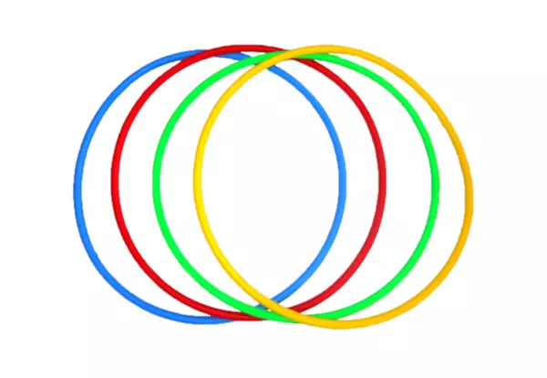Hula Hoop monocolor Ø76 cm