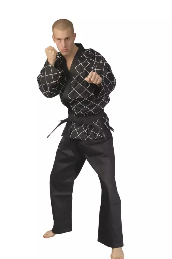 UNIFORME NEGRO PARA HAPKIDO JUSPORTS