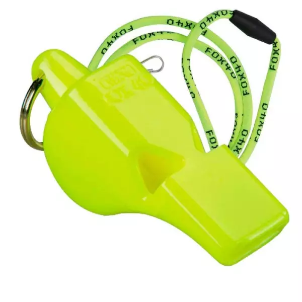 Silbato FOX 40 MINI COLOR:AMARILLO/AZUL/FUCSIA/NEGRO/ROJO/VERDE NEON 109 Db