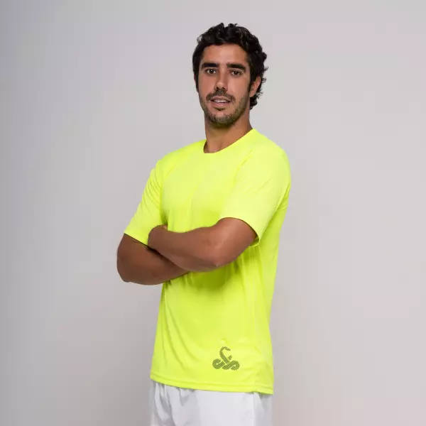 CAMISETA VIBOR-A KAIT ADULTO - AMARILLO FLUOR, L