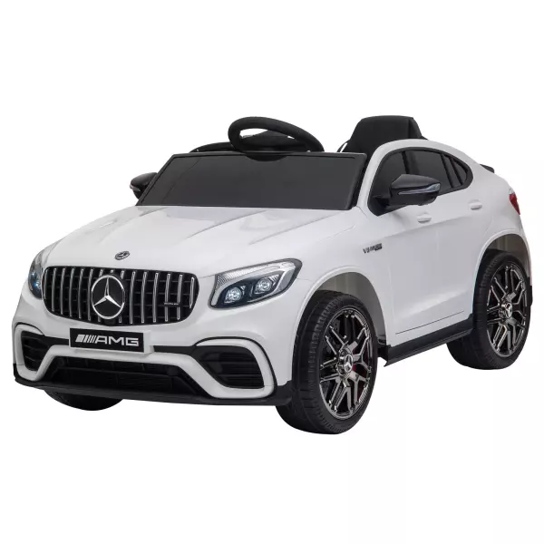 Coche Eléctrico para Niño 3-8 Años con Mando a Distancia Con Música y Luces Doble Apertura de Puerta Batería 12V Carga 30kg 115x70x55cm