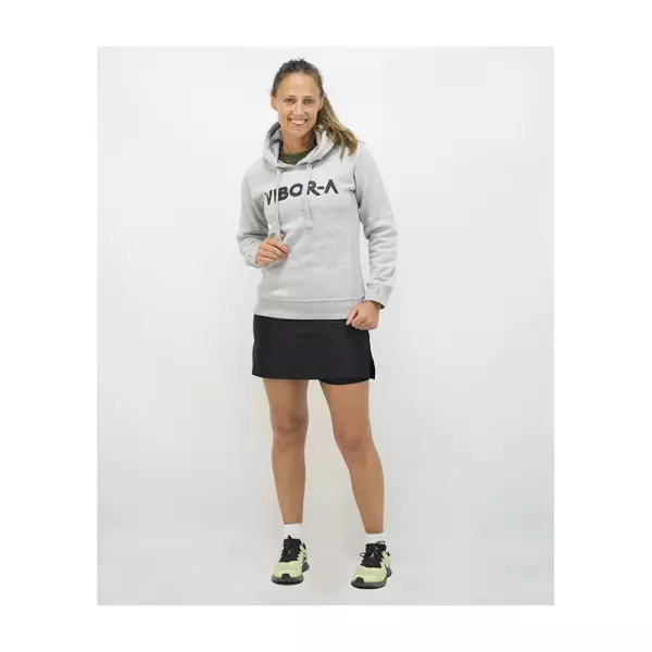 SUDADERA VIBOR-A ROCA AFRICANA MUJER - GRIS, XS