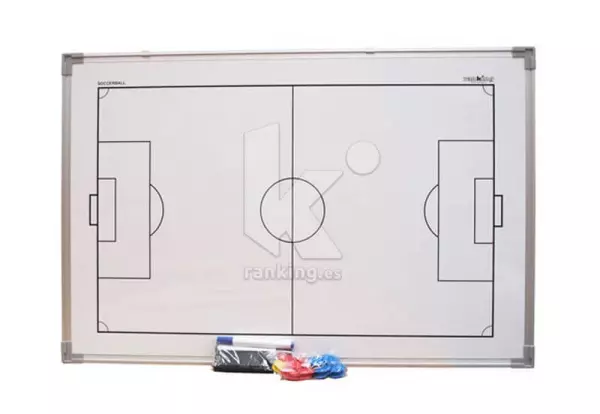 PIZARRA TACTICA MAGNETICA 90 X 120 CM. FUTBOL