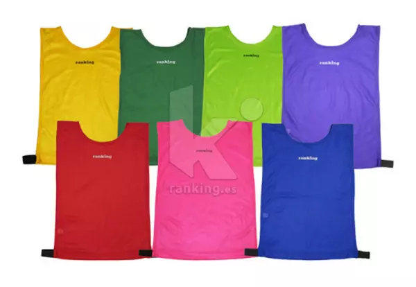 PETO ABIERTO CALADO (7 COLORES, 2 TALLAS). (AG49) FUTBOL