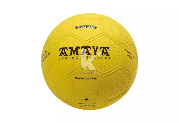 BALÓN BALONMANO CAUCHO CELULAR TALLA 1 (AM06)