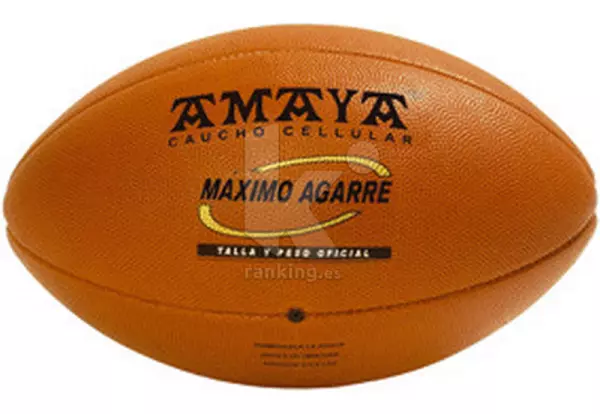BALON RUGBY CAUCHO CELULAR T-5