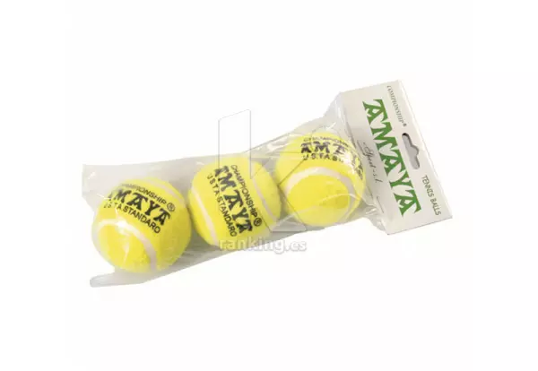PELOTA TENIS CHAMPION. BOLSA 3 UNIDADES