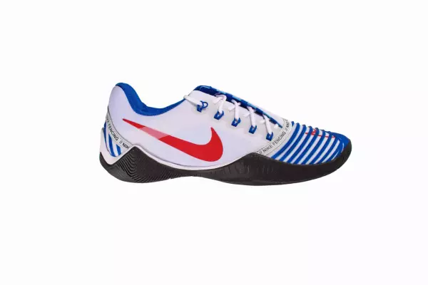 Fencing Shoes Nike Ballestra 2 WHITE-NAVY-RED ESGRIMA