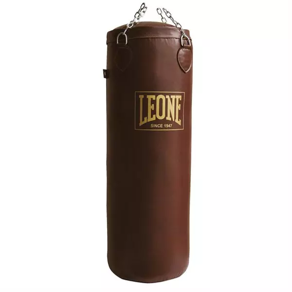 AT823 Saco de boxeo leone 1947 Vintage marron 100CM