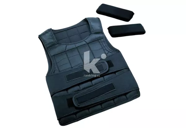 Chaleco lastrado 10 kg. Alta calidad