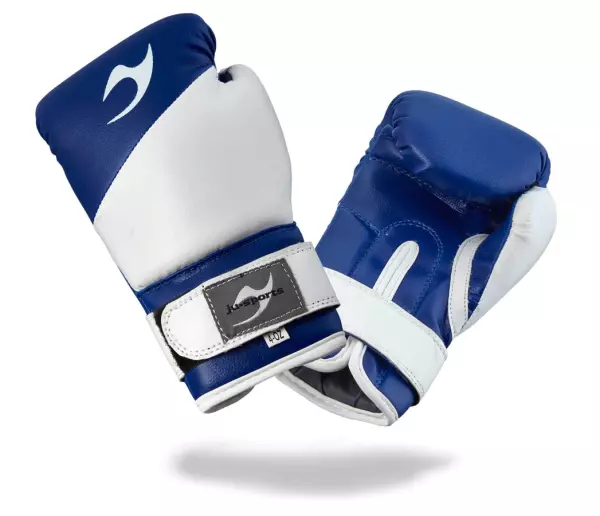 GUANTES JU SPORTS "BONSAI" KIDS AZUL INFANTILES 2/4/6 ONZAS
