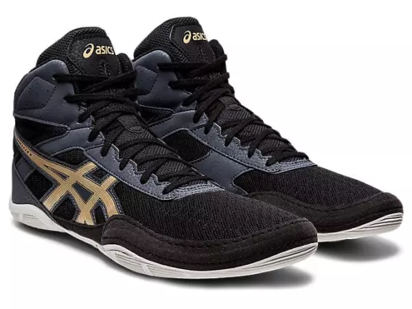 BOTAS LUCHA ASICS "MATFLEX 6" NEGRAS BOXEO/KRAV MAGA PREGUNTAR STOCK