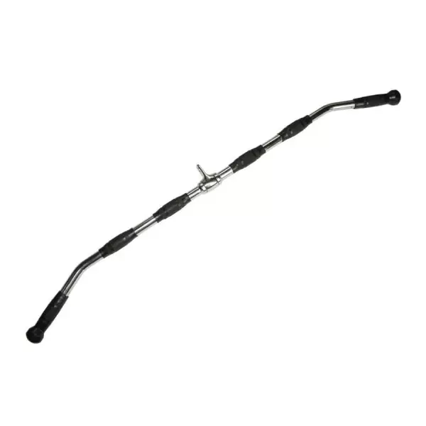 Barra para jalones en polea 97 cm dorsal