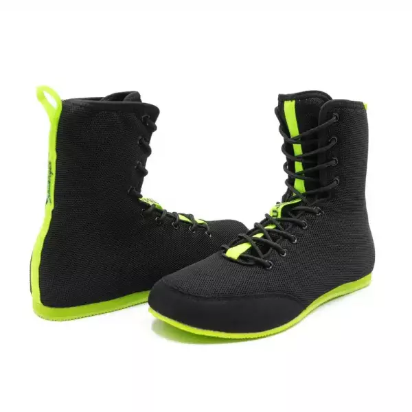 Bota Sabate o Boxeo Challeger Hi Negro/Amarillo