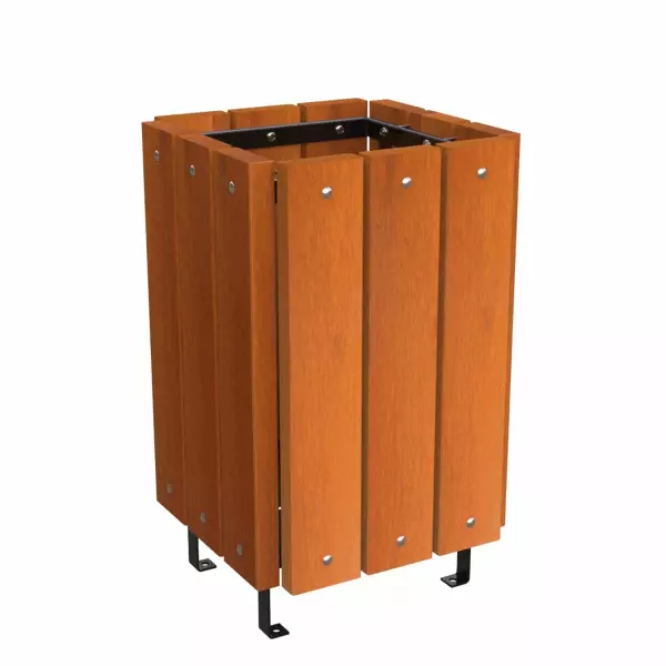 C-2010 – Papelera Canadá con madera de Guinea