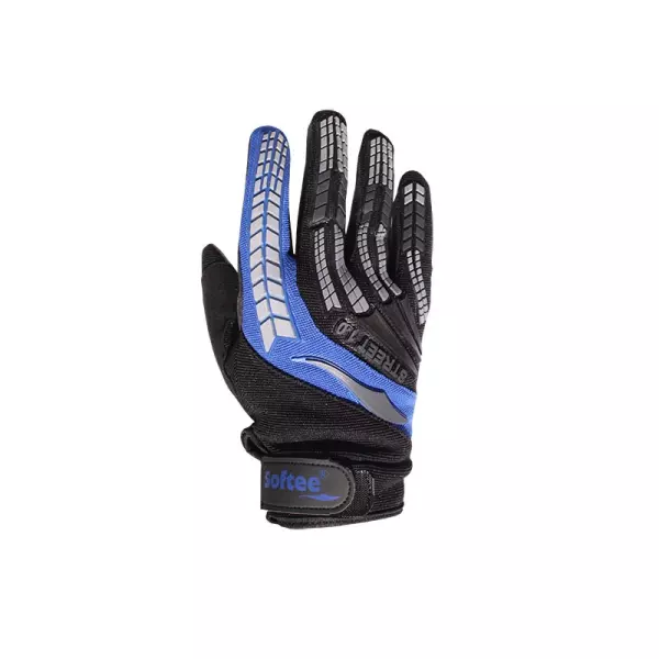 PAR DE GUANTES CICLISMO SOFTEE COMPLET - AZUL, XL