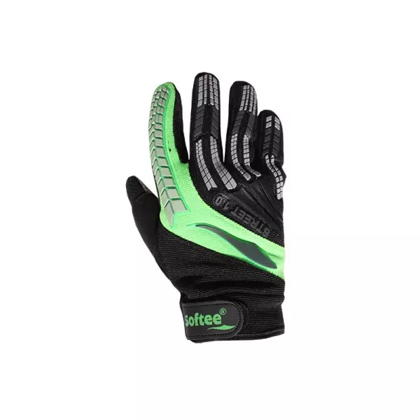 PAR DE GUANTES CICLISMO SOFTEE COMPLET - VERDE, L