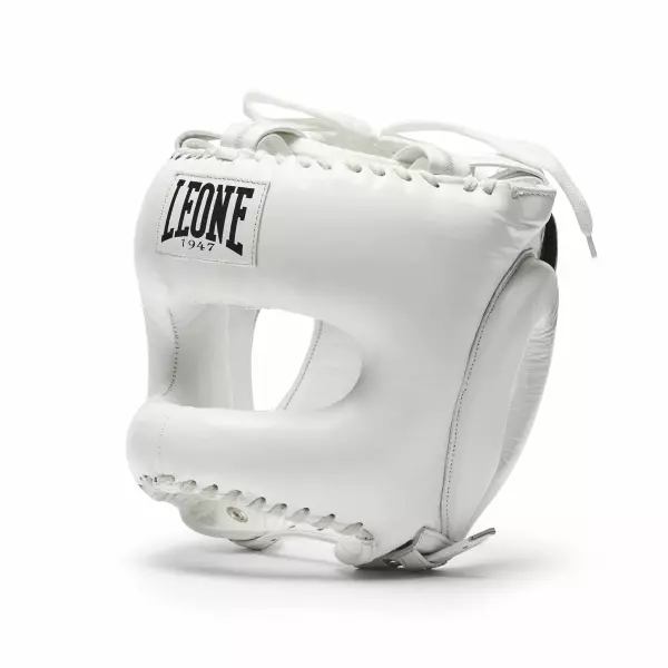 CS433 Casco de boxeo Leone 1947 “The Greatest” blanco