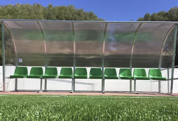 Banquillo suplentes fijo “Basic“ (sin reposapiés)