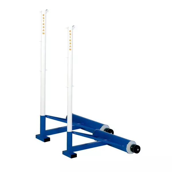 Postes bádminton competición con base contrapesada DT00030