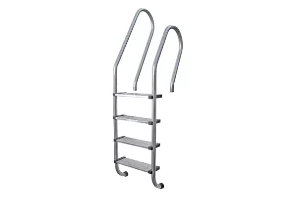 Escalera de piscina pública