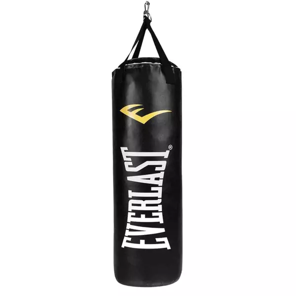 EVERLAST SACO NEVATEAR CON CADENA SIN RELLENAR 32/36KG BLACK/WHITE VACIO