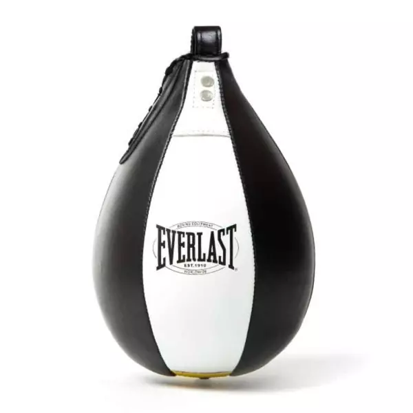 EVERLAST PERA 1910 SPEED BAG BLACK/WHITE 15x23cm BOXEO PUNCHING