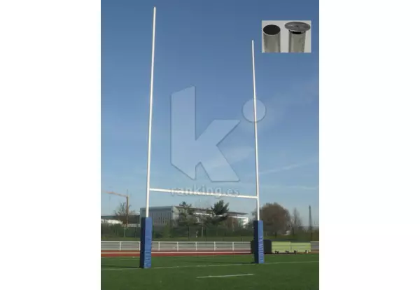 PORTERIAS RUGBY METÁLICAS. JUEGO. (EX09)