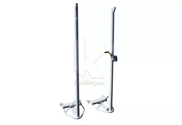 POSTES DE VOLEY METÁLICOS, Ø 80 MM, TRASLADABLES (EX42)