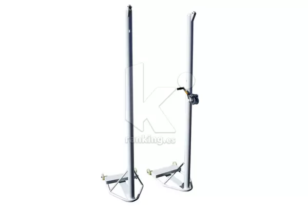 POSTES MULTIDEPORTE/MULTIALTURAS, METÁLICOS Ø80 MM, TRASLADABLES. (EX48) VOLEY