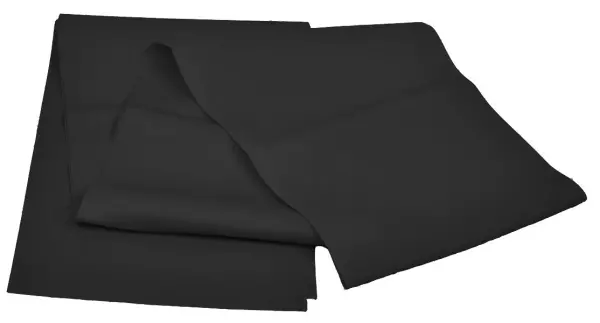 Banda de látex para ejercicios. FUERTE 120x15 cm. grosor 0.65 mm. NEGRO