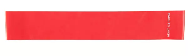 Banda latex loop FUERTE. 30x5cmx0.9mm 13-16kg. ROJO