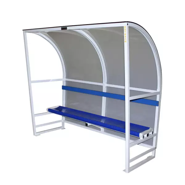 Marquesina suplentes 4 m asiento individual 4-5 PLAZAS