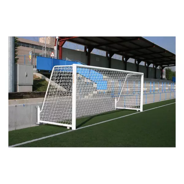 Portería fútbol 7 abatible aluminio/acero
