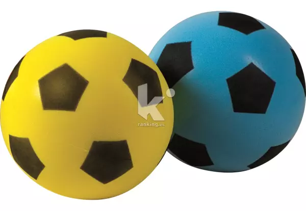 BALÓN FÚTBOL ESPUMA KIDS FOAM PIEL FINA 20 CM