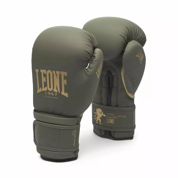 GN059G Guantes de Boxeo Leone 1947 “verde militar”