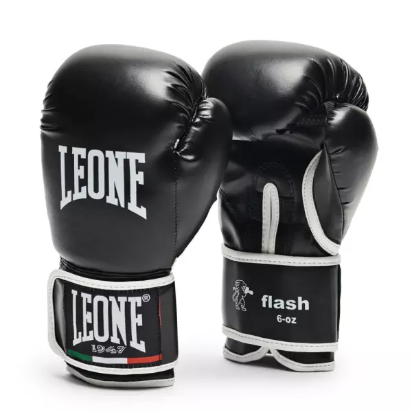 GN083 Guantes de Boxeo Leone 147 “Flash” Color Negro