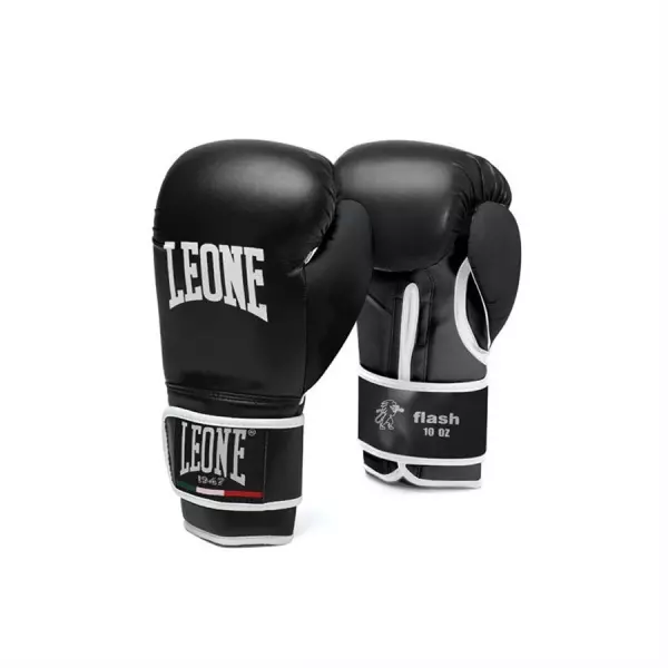 GN083 Guantes de Boxeo para Niño “Flash” Color Negro 6OZ/4/8