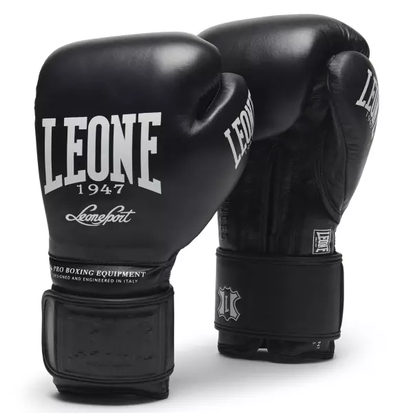 Guantes de Boxeo Leone 1947 “The Greatest” Color Negro GN111