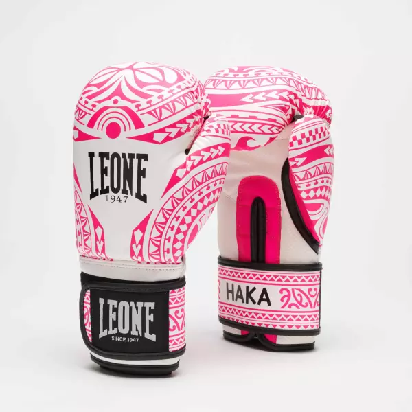 GN329 Guantes de Boxeo Leone 1947 “Haka” Color blanco para mujer