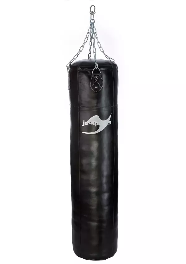 SACO GOLD LINE CUERO NEGRO JU SPORTS (RELLENO) BOXEO PIEL DE VACA
