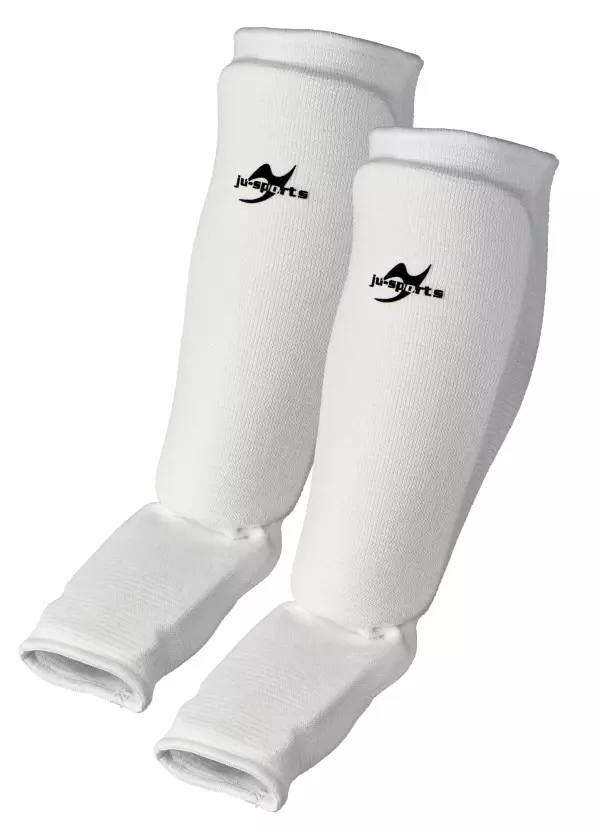 ESPINILLERAS CON EMPEINE JUSPORTS BLANCO