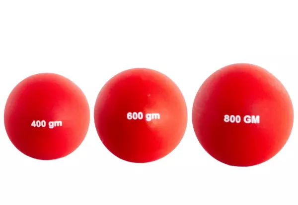 Peso Caucho para interior sin bote 400,600,800 GR