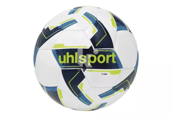 BALON FUTBOL UHLSPORT TEAM T-4 BLANCO/AZUL/VERDE FLUO